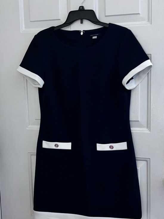 Tommy Hilfiger Dresses & Skirts - Tommy Hilfiger Navy Mini Dress with White Trim Accents